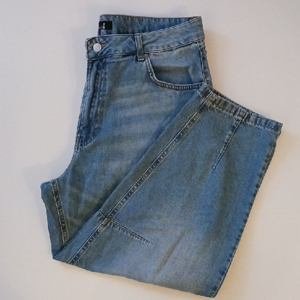 Classic Denim Barrell Jeans